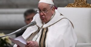 'Tonight our hearts are in Bethlehem,' pope says in Christmas mass