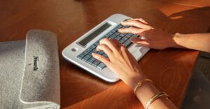 Astrohaus will be shipping its cheapest Freewrite digital typewriter in January