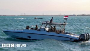 Cargo ships in Red Sea hit by drone and missiles launched from Yemen