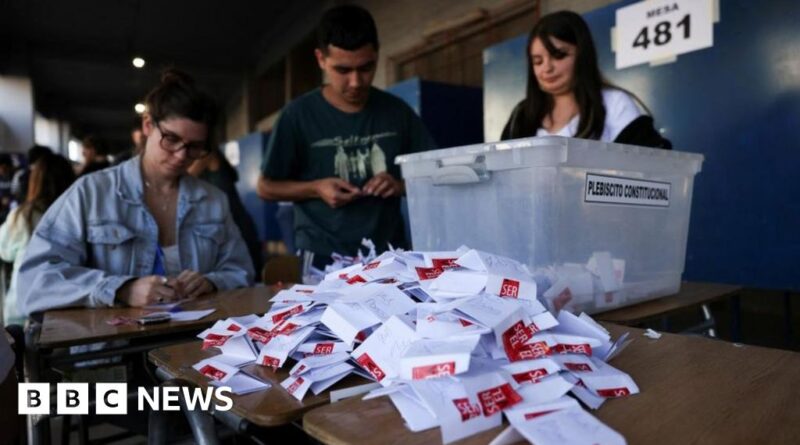 Chileans vote not to replace Pinochet-era constitution