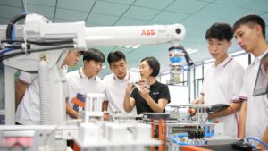 China's EV and chip giants need workers — not necessarily college grads