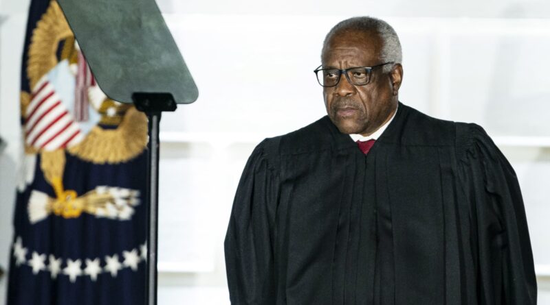 Clarence Thomas faces new financial scrutiny, recusal calls as Supreme Court considers Trump election case