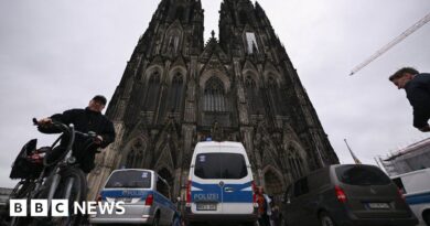 Cologne Cathedral: Extra checks at German landmark after attack warning