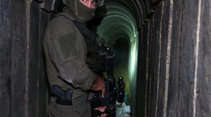 Experts worried Israel could flood Gaza tunnels