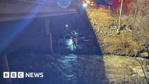 Fishermen find driver trapped in truck for six days in Indiana