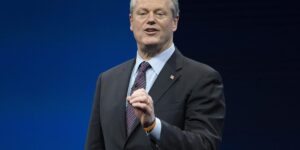 Former Gov. Charlie Baker leads NCAA into paying college athletes era with lessons dating all the way back to Harvard basketball team