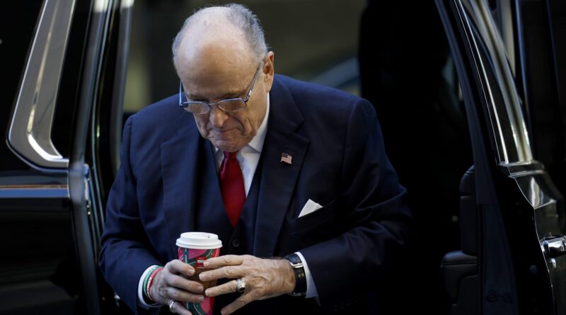 Former Trump lawyer Rudy Giuliani files for bankruptcy protection, lists more than $100 million in debts