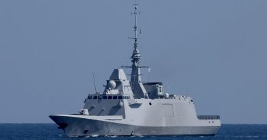 French frigate downs drones over Red Sea: military