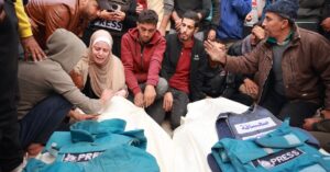 Gaza journalists both witnesses and victims of war