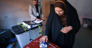 Iraqis vote in first provincial elections in a decade