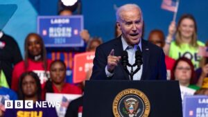 Israel Gaza: Angst grows among young voters over Biden's policy