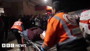 Israel Gaza war: Hamas says 70 killed in Israeli air strike on camp