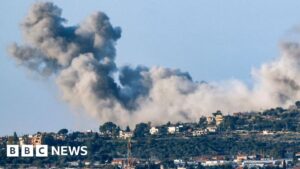 Israel Gaza war: Israeli minister warns Hezbollah over border fighting