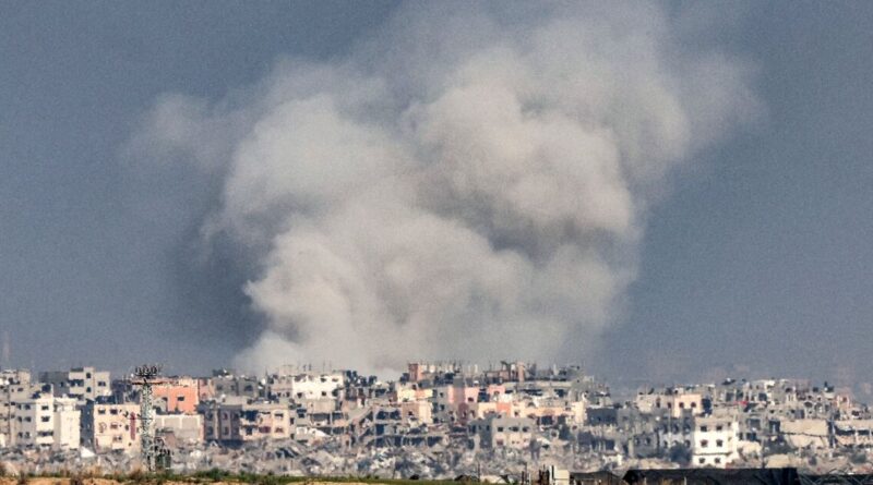 Israel bombs Gaza amid accusation it is 'starving' Palestinians