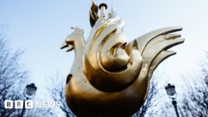 Notre-Dame Cathedral spire gets new rooster weathervane ahead of 2024 reopening