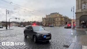 Prague shooting: Several dead and dozens injured in university shooting