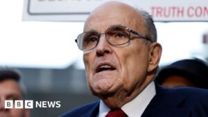 Rudy Giuliani files for bankruptcy after $148m defamation verdict