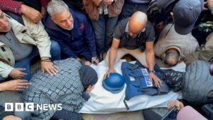 Samer Abudaqa: Al Jazeera cameraman killed in Gaza drone strike