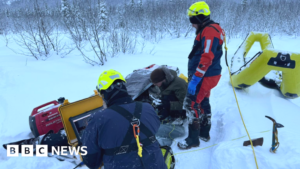 Search resumes for Alaska woman swept under river ice
