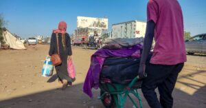 Sudanese in 'total panic' as paramilitaries move south