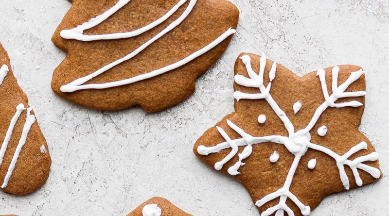 These Gingerbread Cookies are Soft, Spiced, and Irresistible