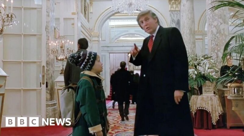 Trump denies bullying his way into Home Alone 2