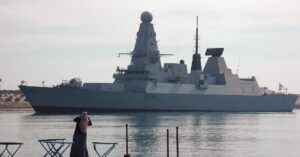 UK destroyer downs suspected attack drone 'targeting Red Sea shipping'