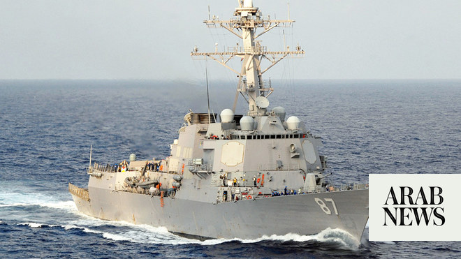 US Navy ship intercepts missile and drone fired in Red Sea by Houthis