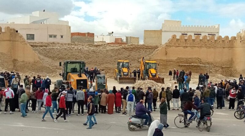 Wall collapse kills three in Tunisia UNESCO World Heritage Site