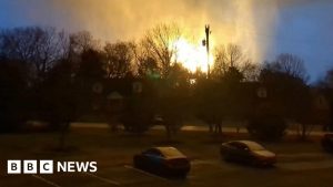 Watch: Explosion in Tennessee as storm sweeps through