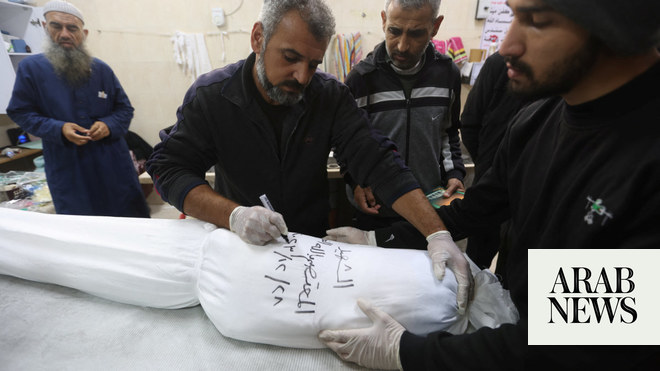 White burial shrouds are everywhere in Gaza as war deepens