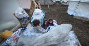 Winter rain compounds suffering of displaced Gazans