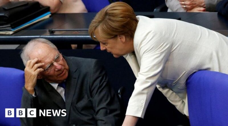 Wolfgang Schäuble: Merkel's no-nonsense finance minister dies aged 81