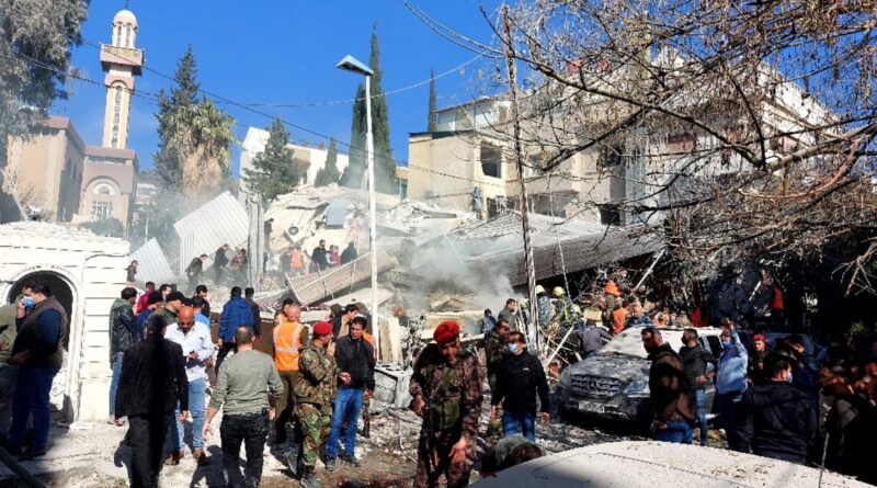 5 dead in Israel strike on Syria targeting 'Iran-aligned leaders': monitor