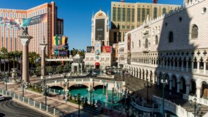 A low-risk options trade that wins if a volatile casino stock surprises the Street next week