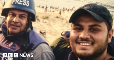 Al Jazeera bureau chief's son Hamza al-Dahdouh among journalists killed in Gaza