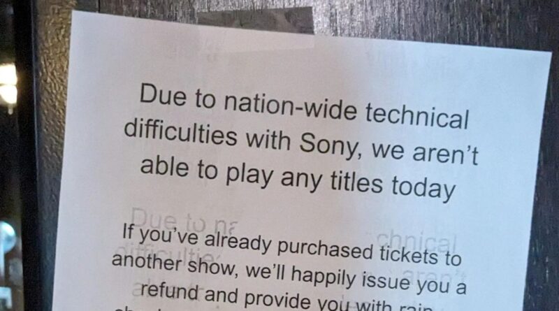 Alamo Drafthouse blames ‘nationwide’ theater outage on Sony projector fail