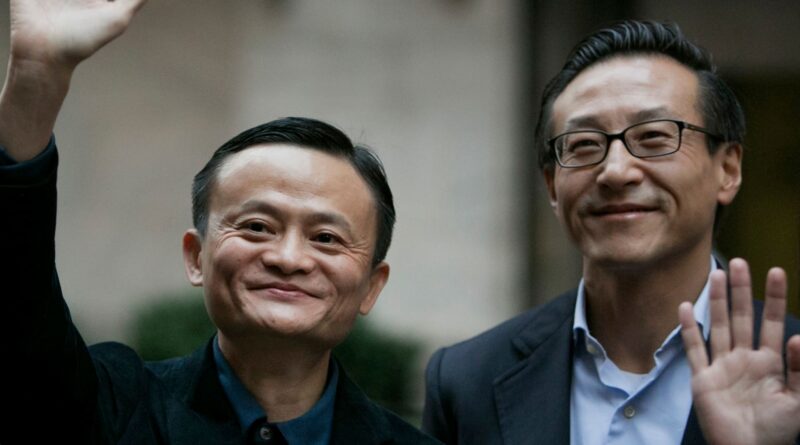 Alibaba co-founders buy more than $200 million worth of shares, sending stock up