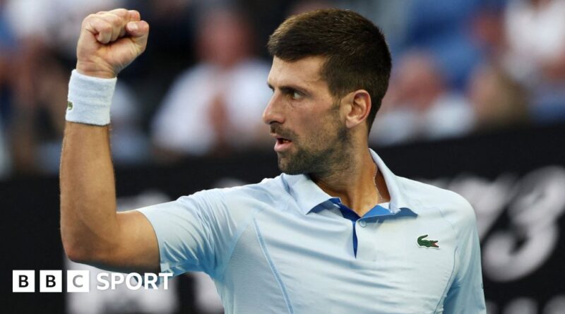 Australian Open 2024 results: Novak Djokovic beats Taylor Fritz to reach semi-finals