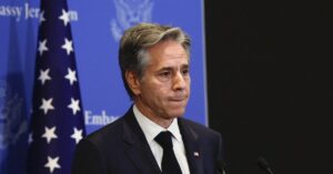 Blinken says stay on the job as federal employees protest Gaza