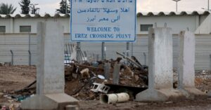 Bullet-riddled cars, stray dogs at Israel's Gaza crossing