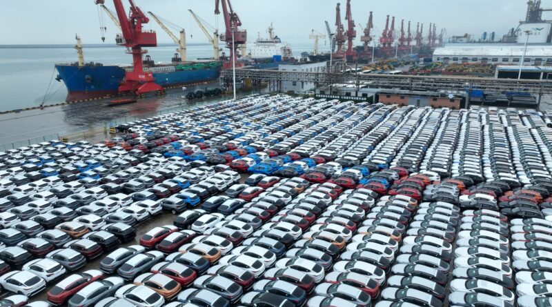 China comes just shy of Japan as the world's largest car exporter