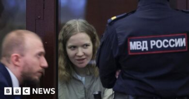 Darya Trepova: Russian woman jailed for 27 years for cafe bomb killing