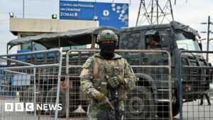 Ecuador security forces launch major prison operation