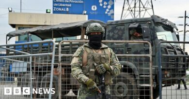 Ecuador security forces launch major prison operation