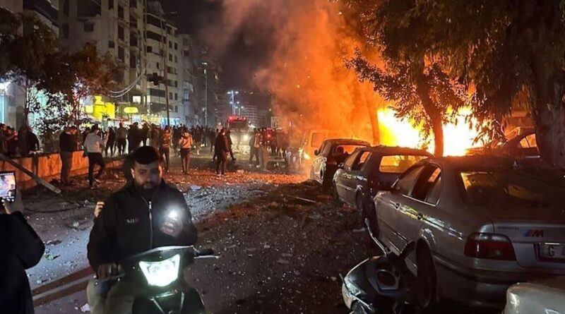 Explosion in Beirut, Lebanon kills Hamas leader Saleh Arouri