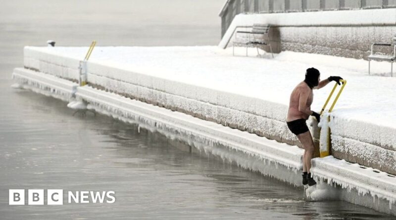 In pictures: Nordic states gripped by winter freeze