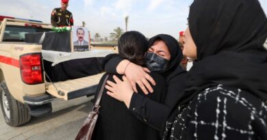 Iraq holds funeral for newly-identified Yazidi IS victims