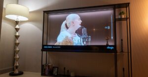 I’ve looked through LG’s new transparent OLED TV, and seen something special