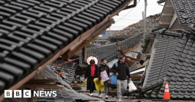 Japan earthquake: Woman in 90s found alive under rubble five days later